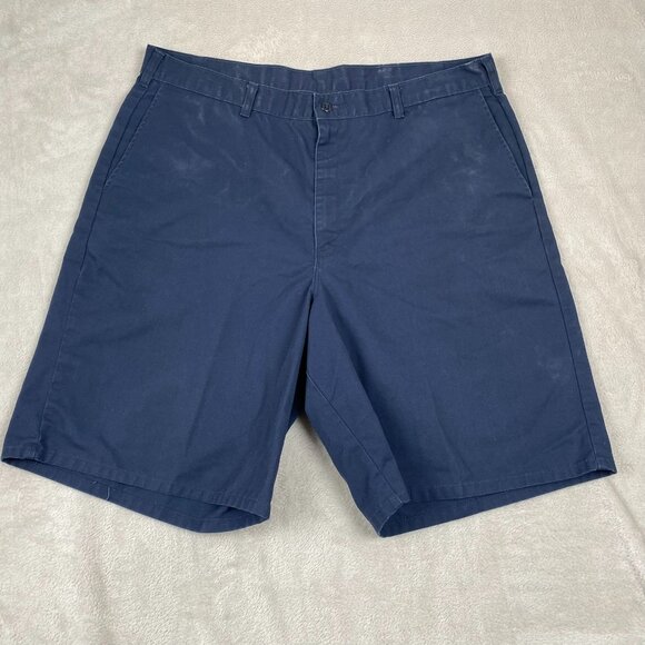Dickies MensChino Shorts Size 40 Navy Blue Lightweight & Comfortable - Picture 10 of 11